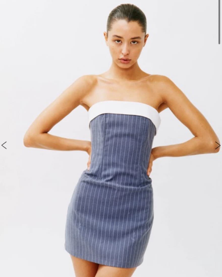 With Jean Pin Me Corset Dress - Image 1