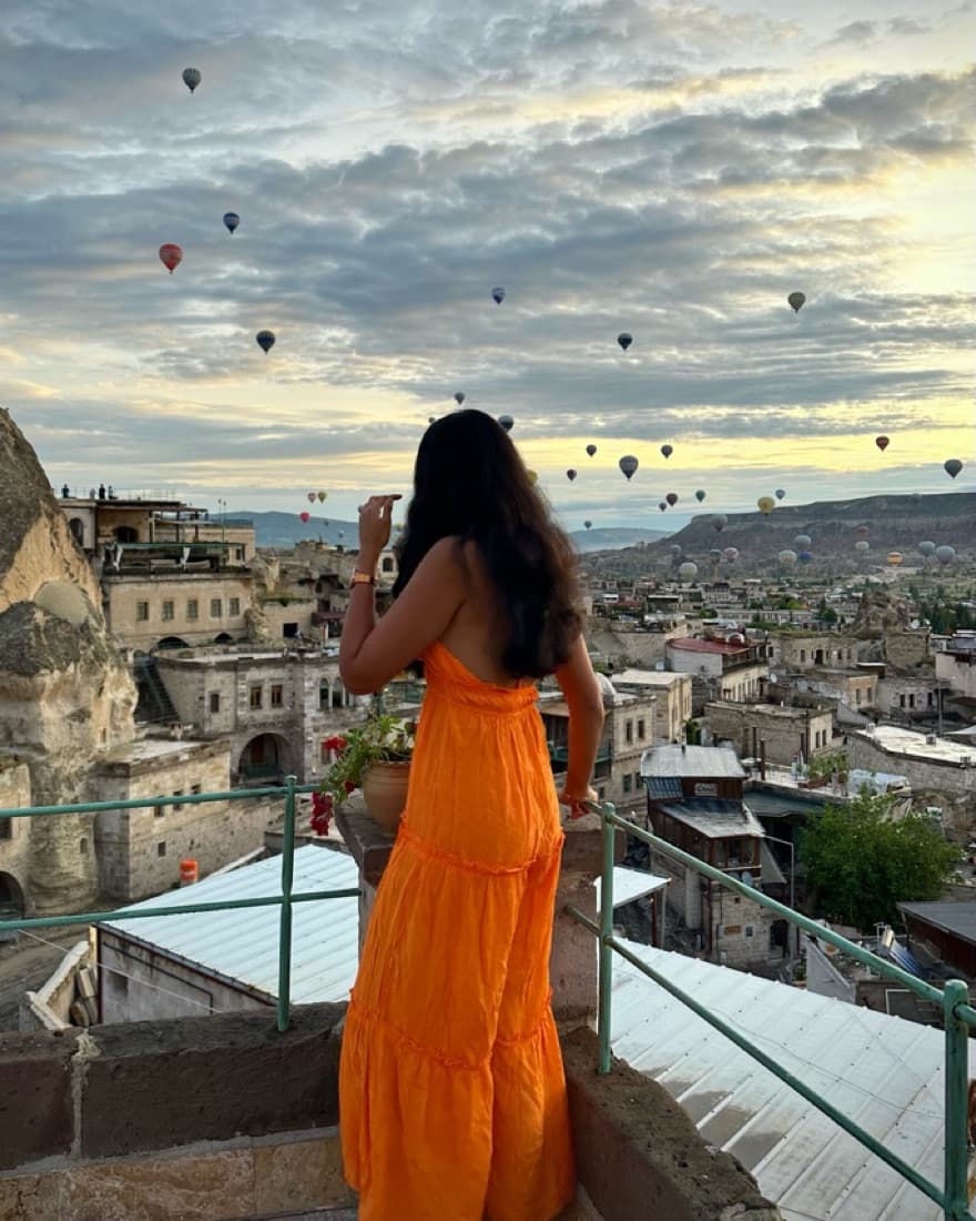 Orange Summer Jumpsuit  - Image 1