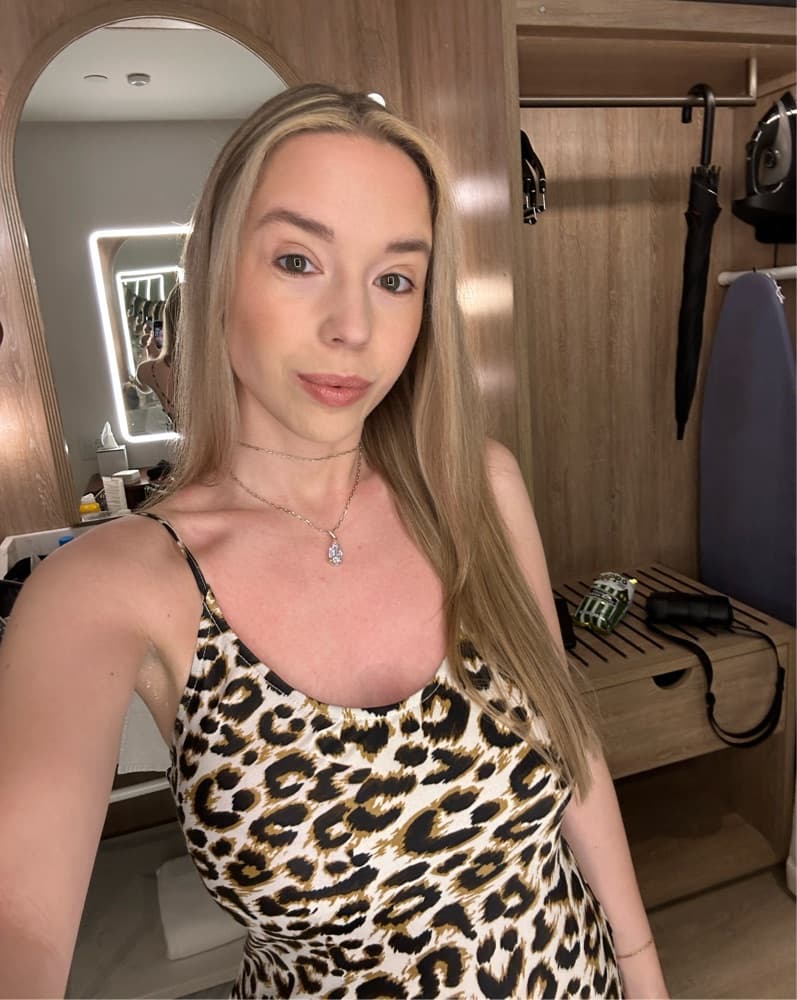 Long Slip Cheetah Dress - Image 3