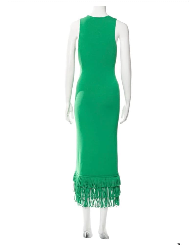 Simon Miller green Albers Knit Dress - Image 4