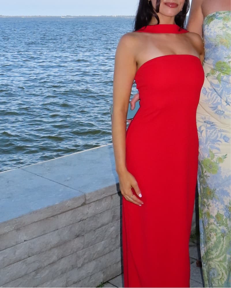 Red Bodycon Dress  - Image 1