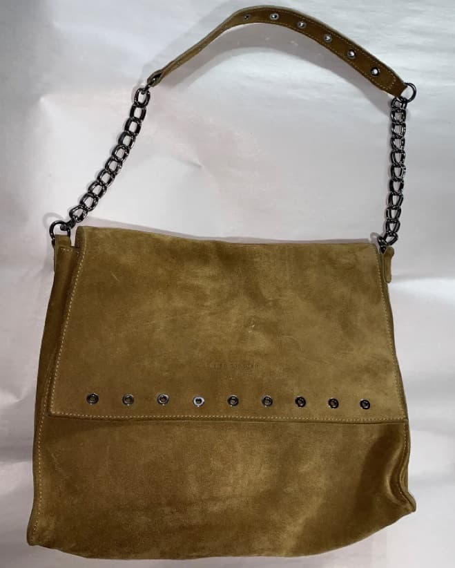 LONGCHAMP camal suede SHOULDERBAG - Image 1
