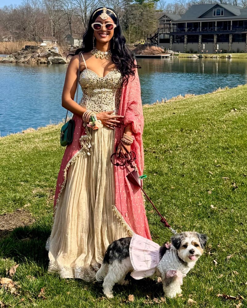 Gorgeous Indian Mirror Corset Lehenga - Image 1
