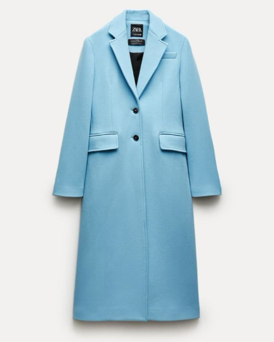 Zara Manteco Wool Coat - Image 1