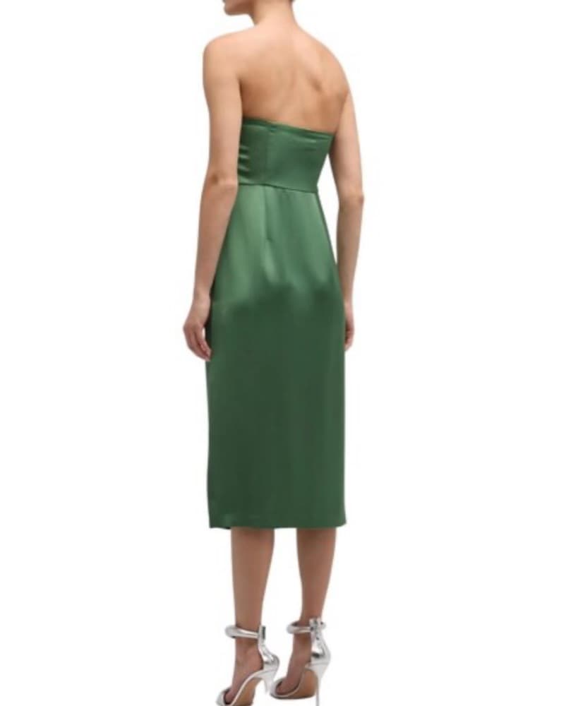 Ramy Brook Green Midi Dress - Image 4