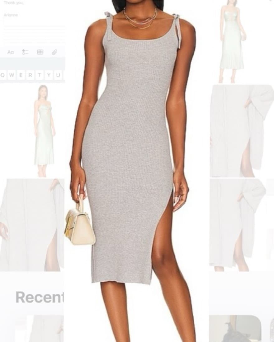 Salmah Dress with Detachable Shawl - Image 2