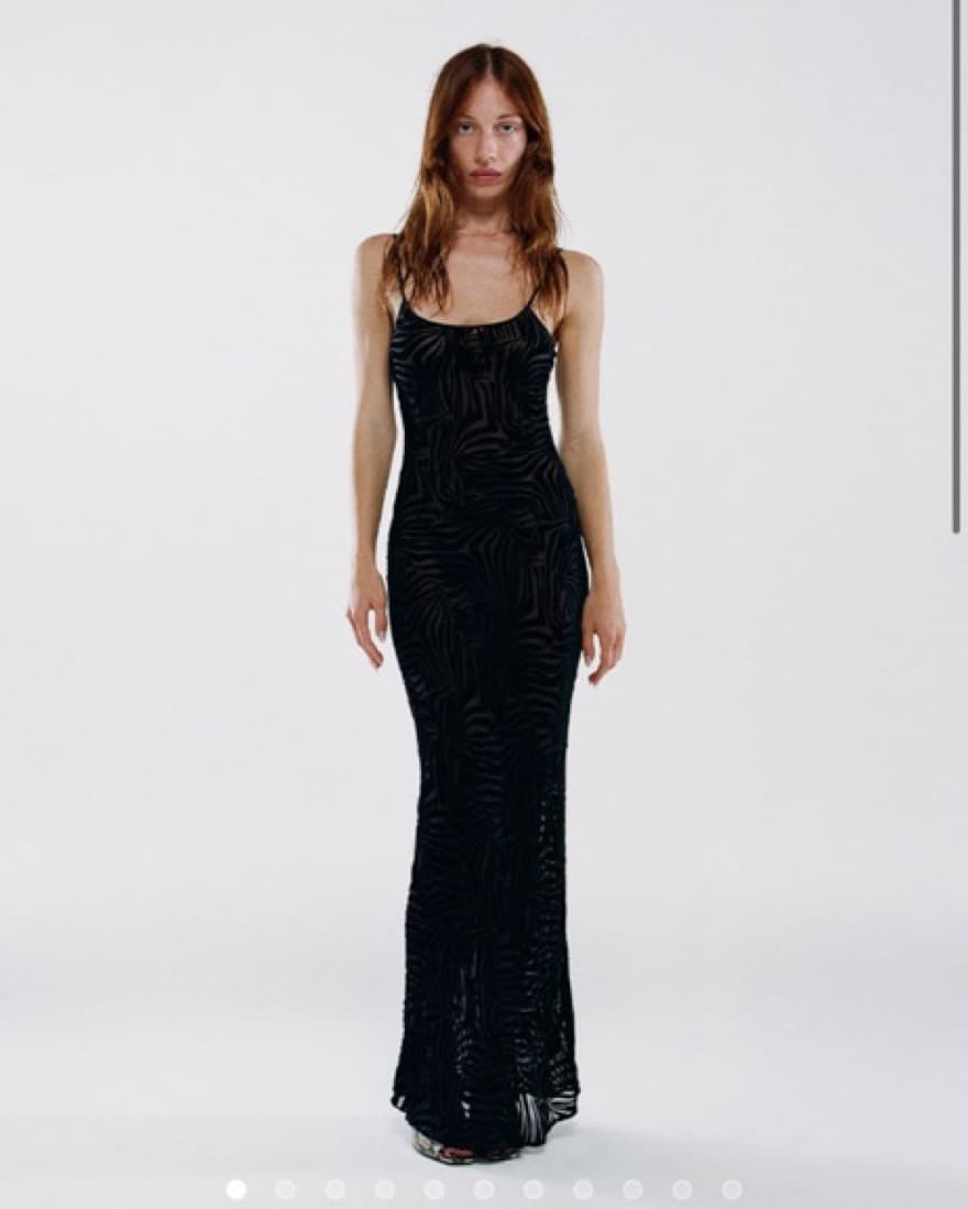 Realisationon Par Zebra Slip Dress - Image 1