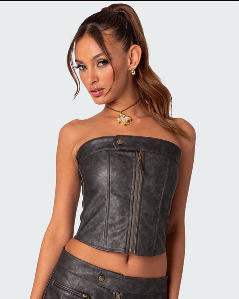 Ziva Lace Up Corset - Image 1