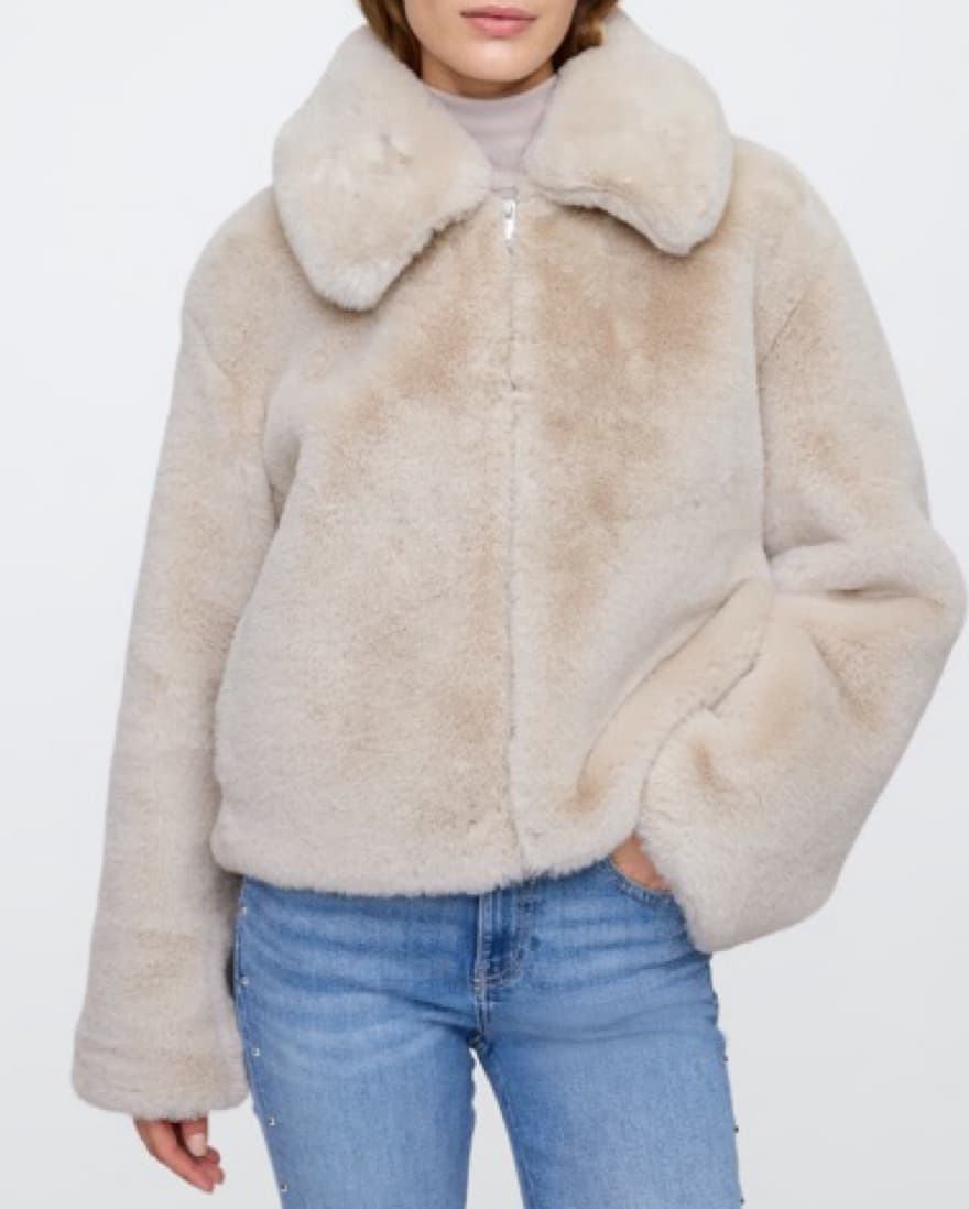 Faux Fur Jacket - Image 1