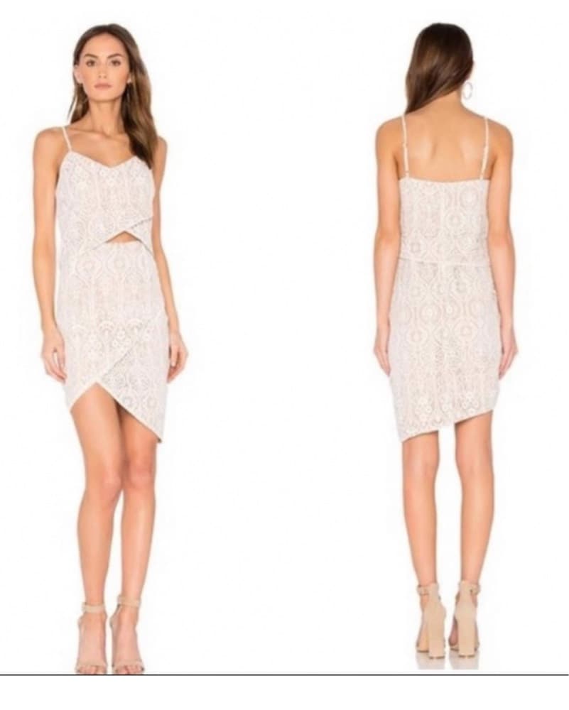 Elliat Lace Mini Dress - Image 2