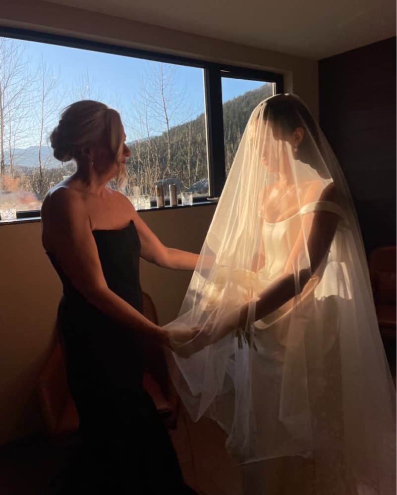 Caterdral Veil With Blusher - Image 1