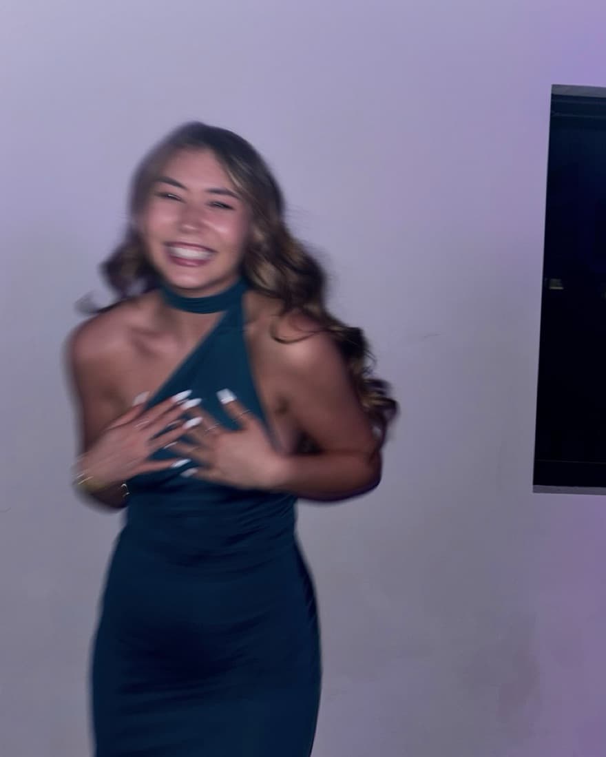 Amazon Teal Dress - Image 4