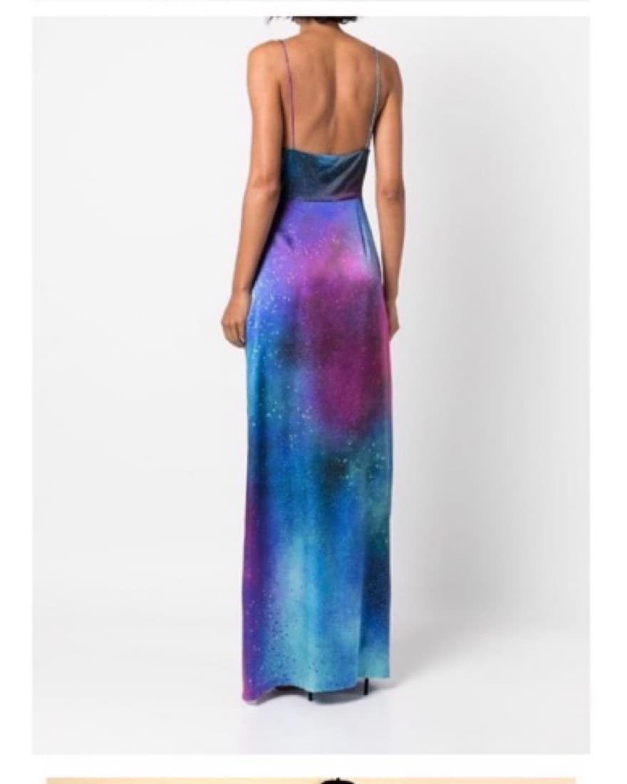 Retrofete Marlene Dress Purple Solar - Image 2
