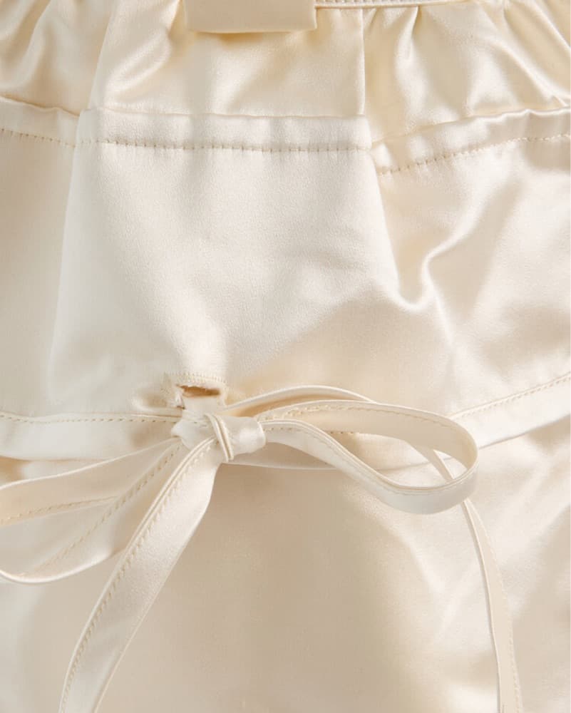Sea Loraine Satin Bubble Shorts  - Image 5