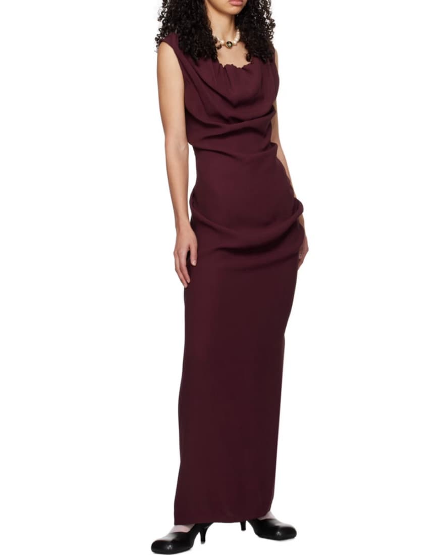 Vivienne Westwood Purple Ginnie Dress - Image 4