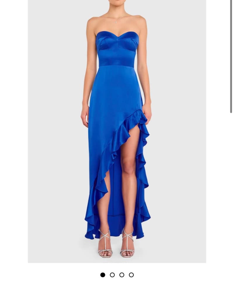 Amanda Uprichard Blue Dress - Image 1