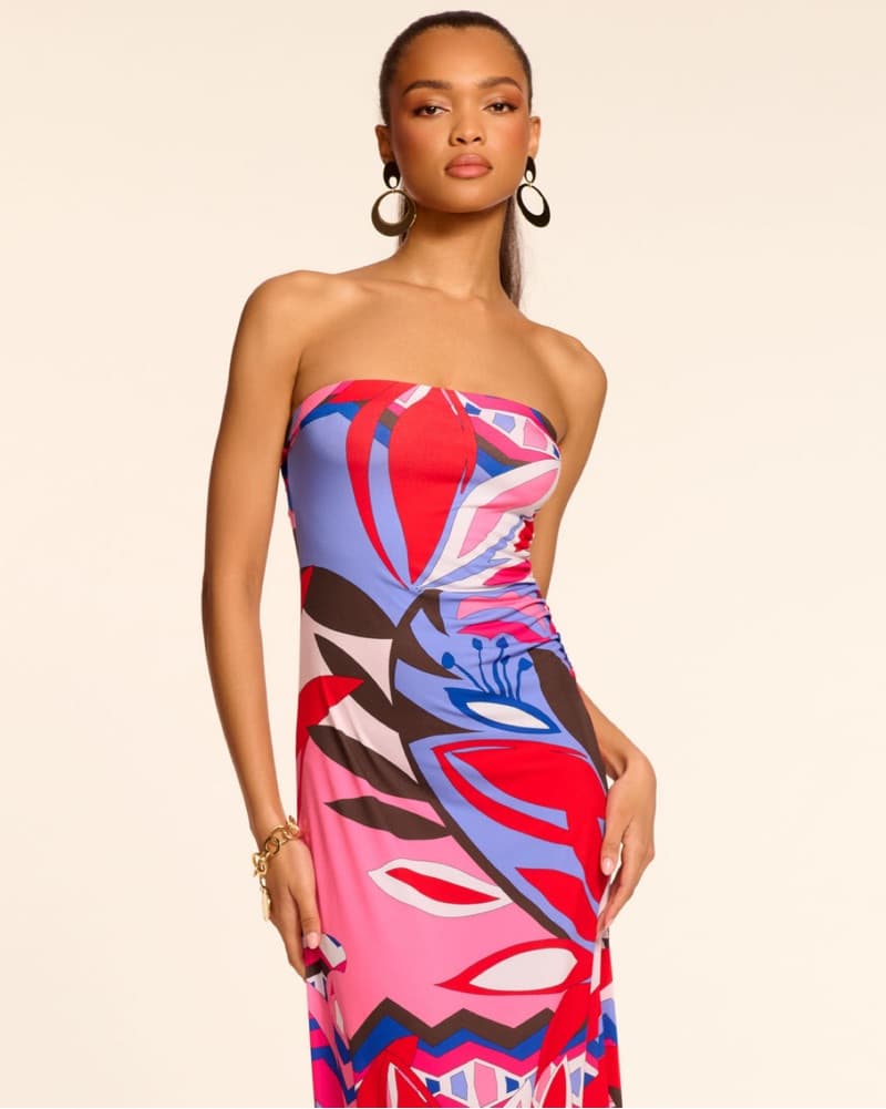 Bernarda Jersey Strapless Maxi Dress - Image 4