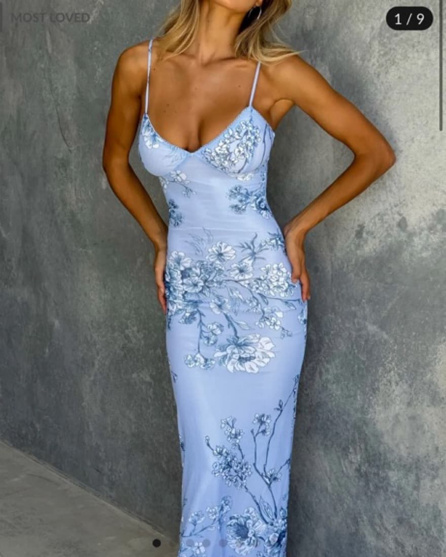 Tiger Mist Julianna Floral Maxi Dress - Image 1