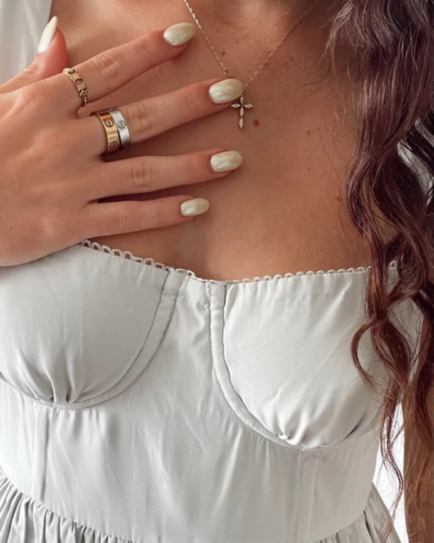 WeWoreWhat White Coreset Maxi Dress  - Image 3