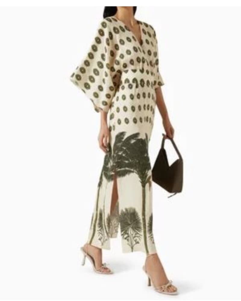 Juan de Dios Topacio Kimono Maxi Dress - Image 3