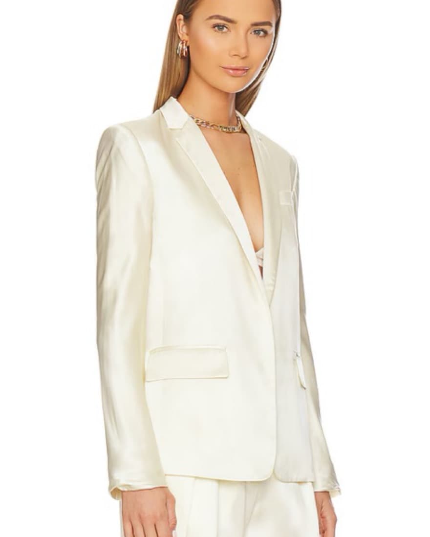 Loveshackfancy Cream Blazer - Image 3