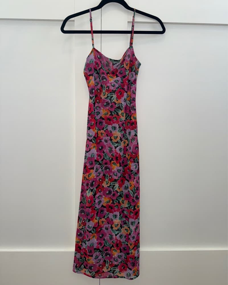 RESA Kiele mesh dress in Dahlia - Image 3