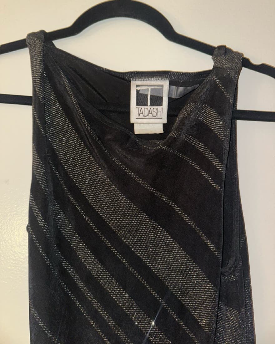 Vintage Bodycon Gown Dress - Image 5