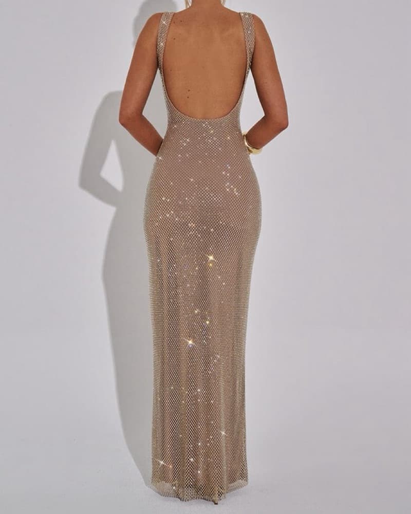 Sparkling Sequin Gown BabyBoo Petra Maxi - Image 4