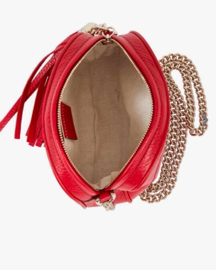 Gucci Soho Red Leather Small Bag - Image 3