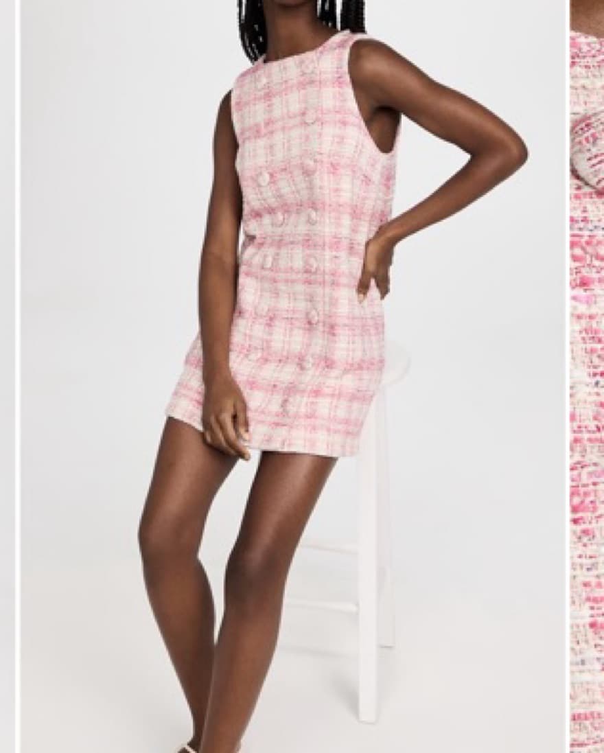 Lisa Marie Fernandez Tweed Dress - Image 4