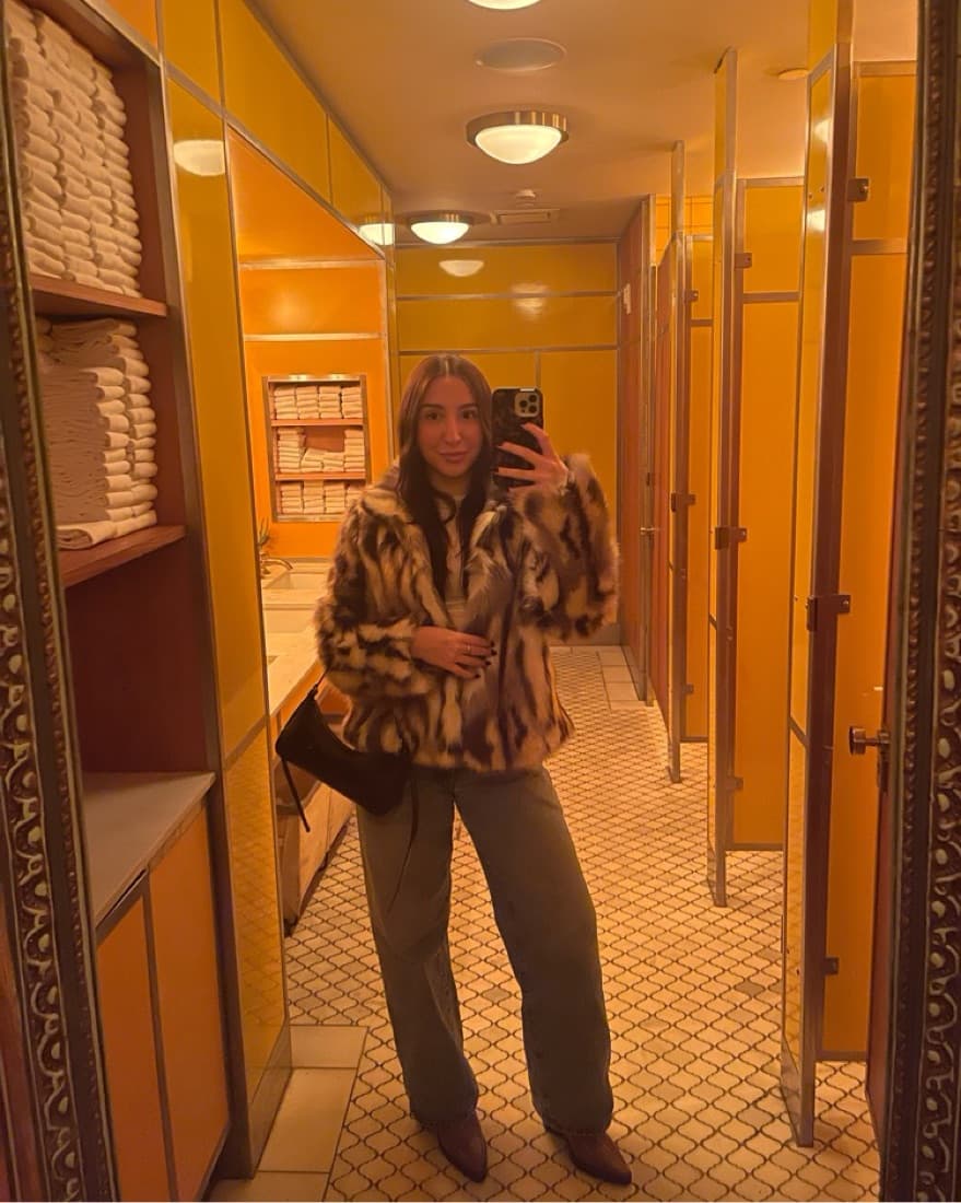 Zara Fur Coat - Image 2