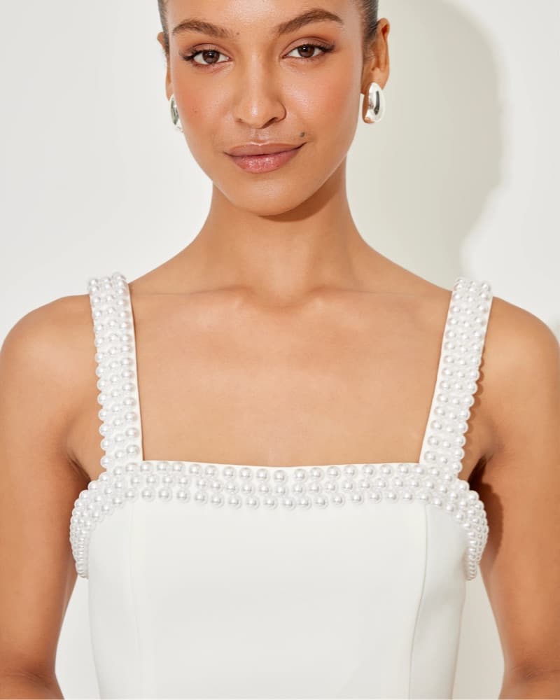 Odd Muse Pearl Mini Dress - Image 4