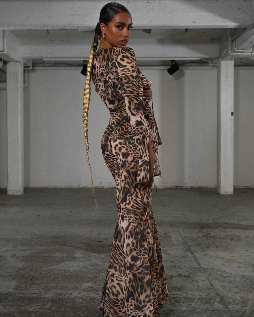 JGR & STN Leopard Print Martine Set  - Image 2