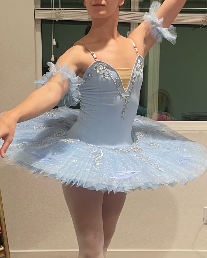 Professional Blue Ballet Tutu - Image 2