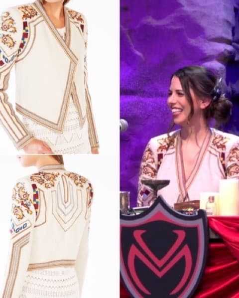BCBG Embroidered Jacket - Image 2
