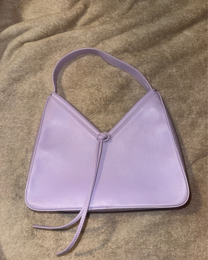 Reformation Lavender Leather Bag - Image 1