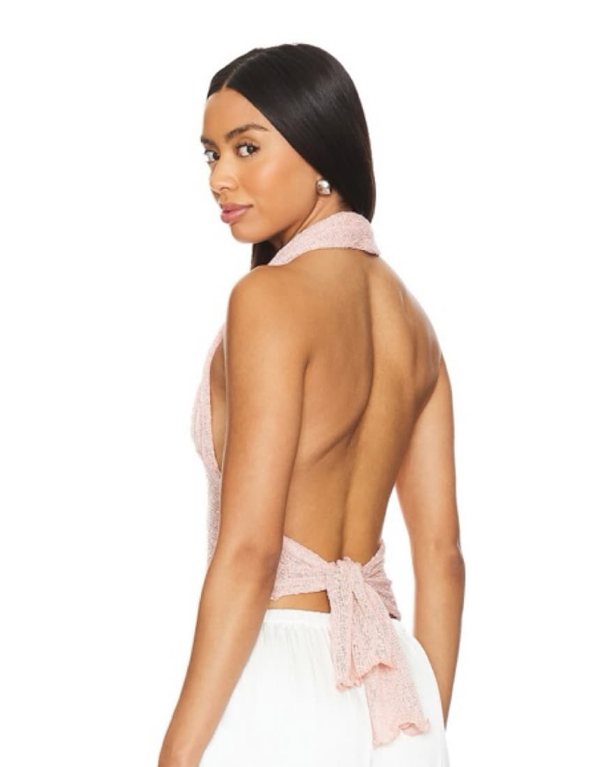 Indah Pink Halter Top - Image 3
