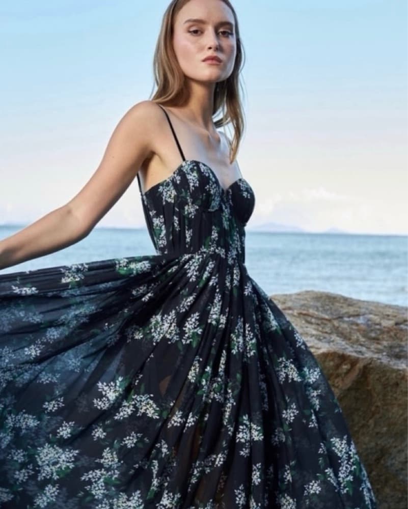 Sau Lee Floral Maxi Dress - Image 3