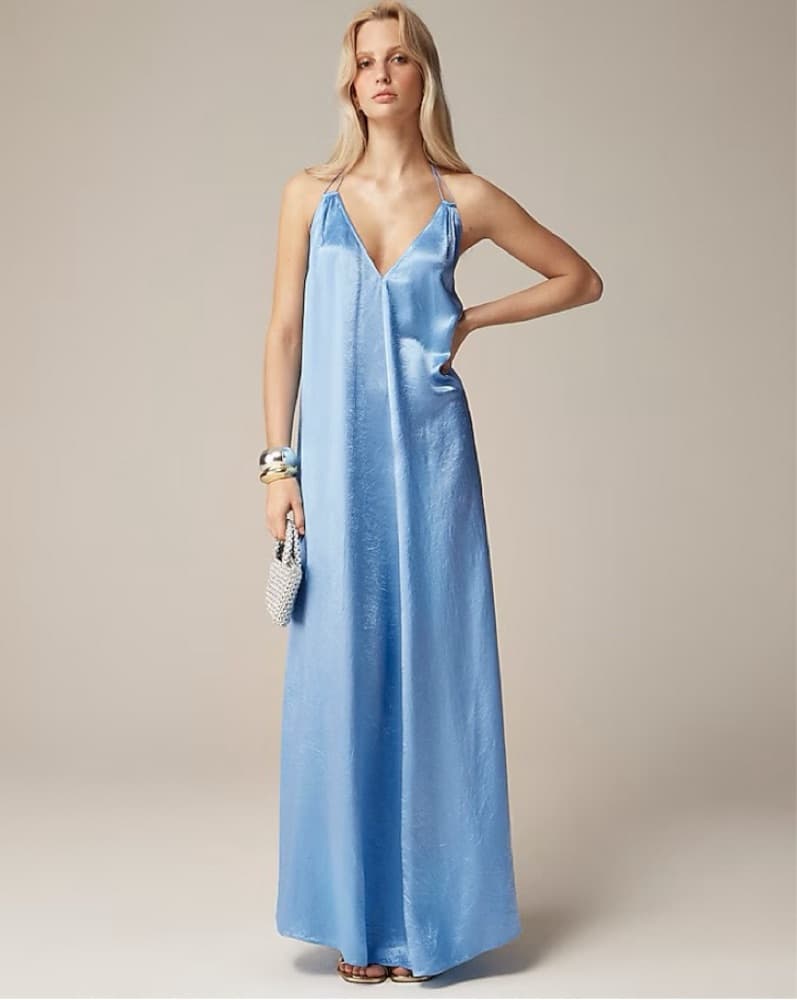Jcrew X Anna October Silk Dress - Image 1