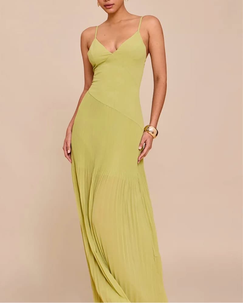 Green Maxi Dress - Image 1