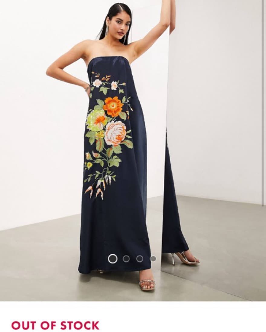 Floral Garden Party Formal Dress - Image 1