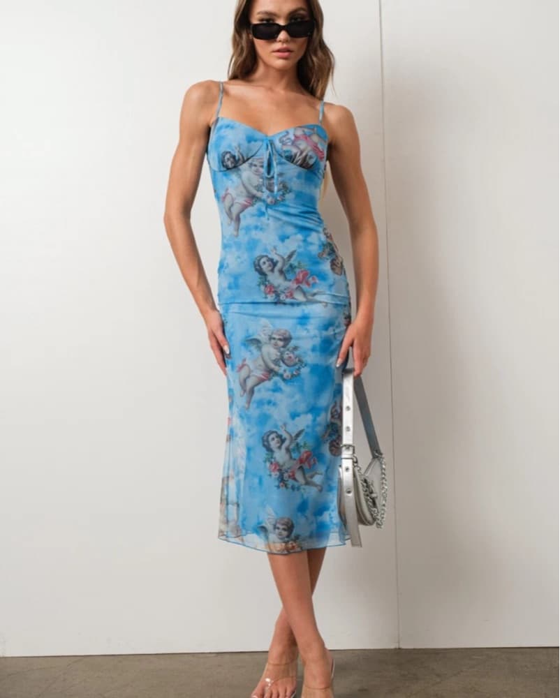 Mesh Angel Dress - Image 1