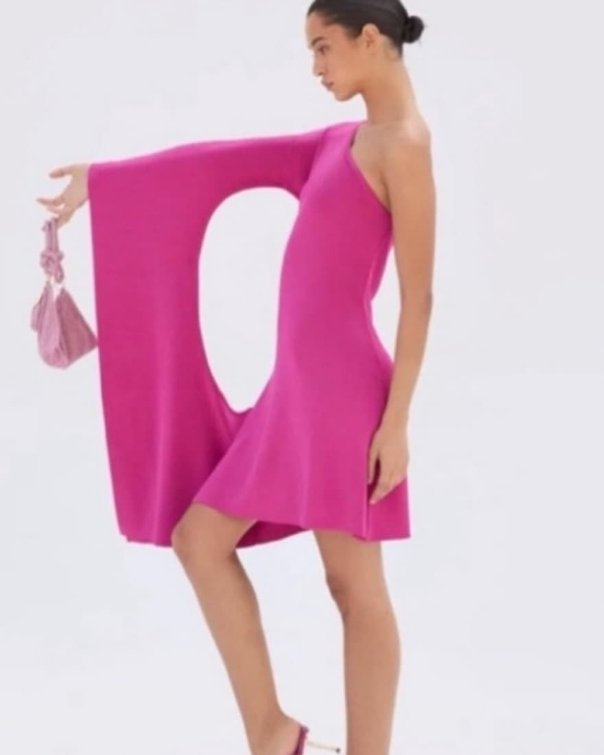Cult Gaia Asymetric One Shoulder dress  - Image 3