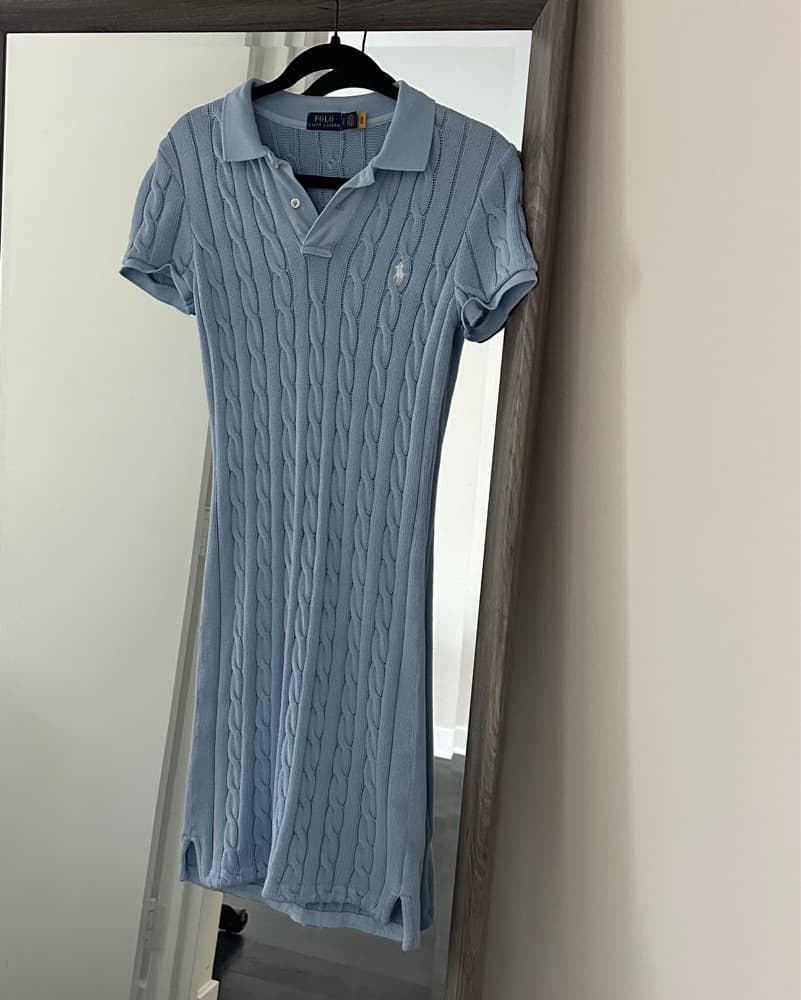 Ralph Lauren Cableneck Mini Dress Small - Image 2