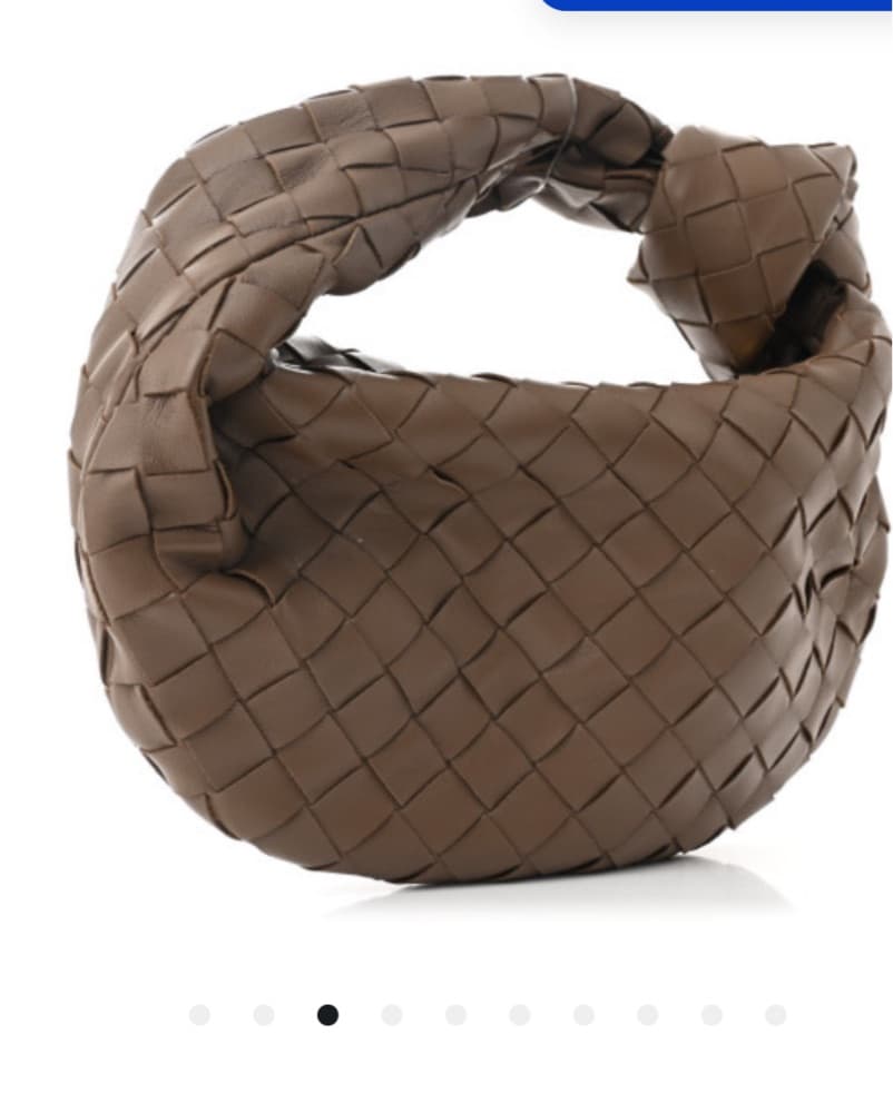 Bottega Mini Jodie Knotted Bag - Image 2