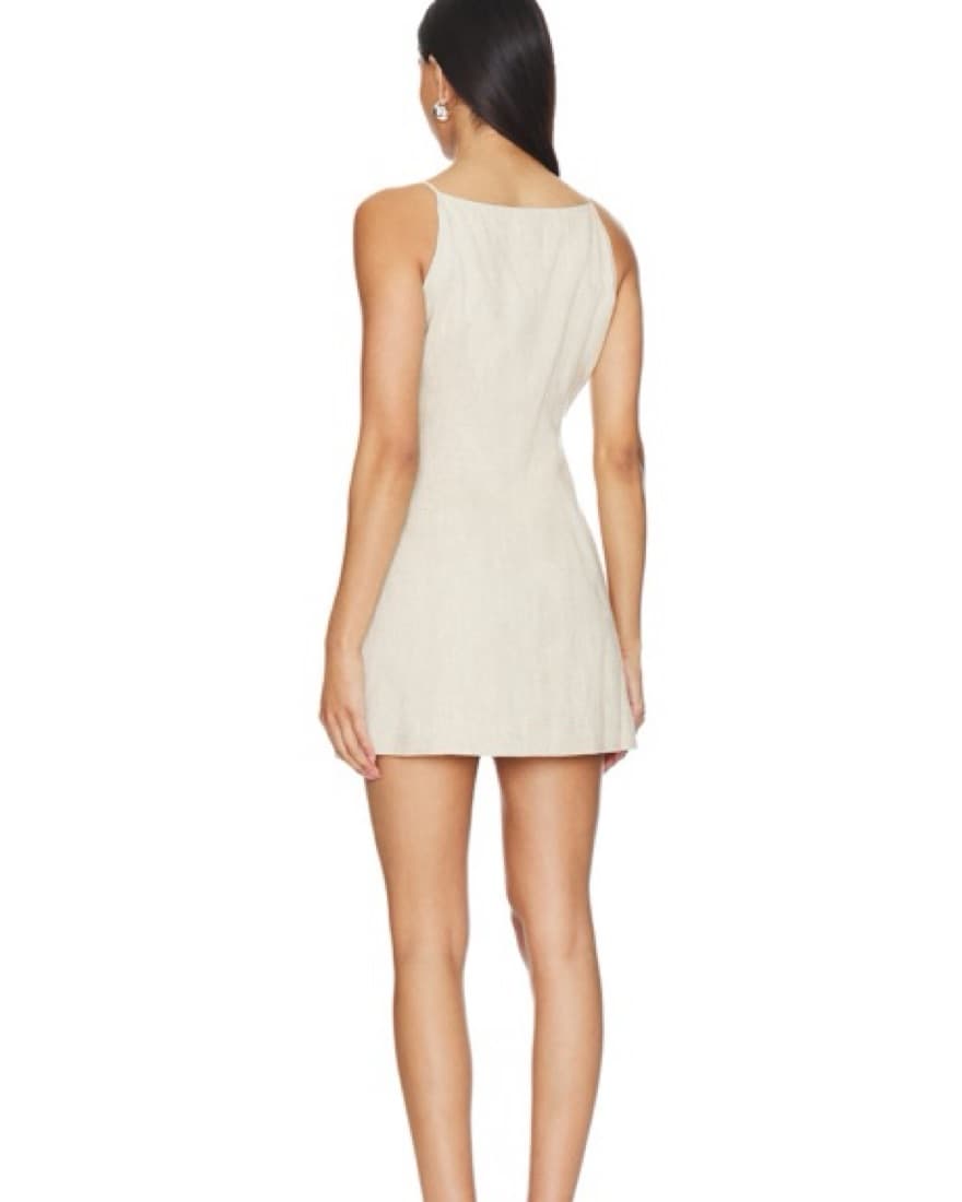 Revolve mini dress- Allegra Linen Mini D - Image 2
