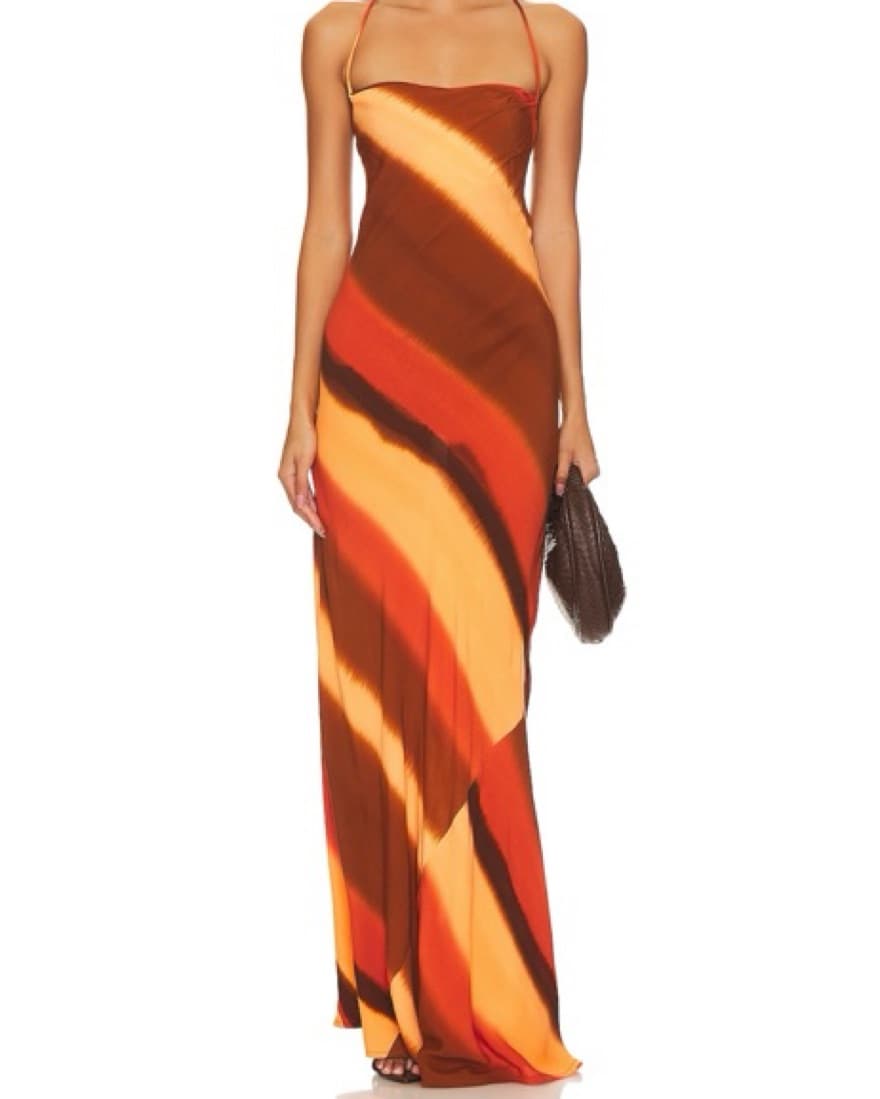 Revolve Maxi Sunset Dress - Image 1