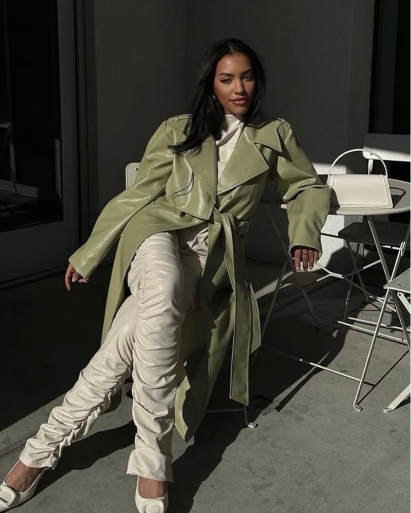 The Croc Trench Coat - Image 1
