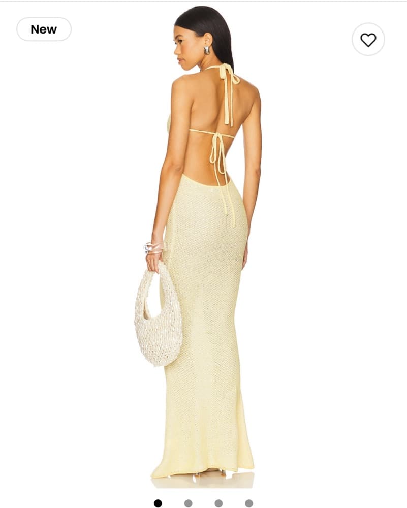 Asta Resort Yellow Daphne Dress - Image 2