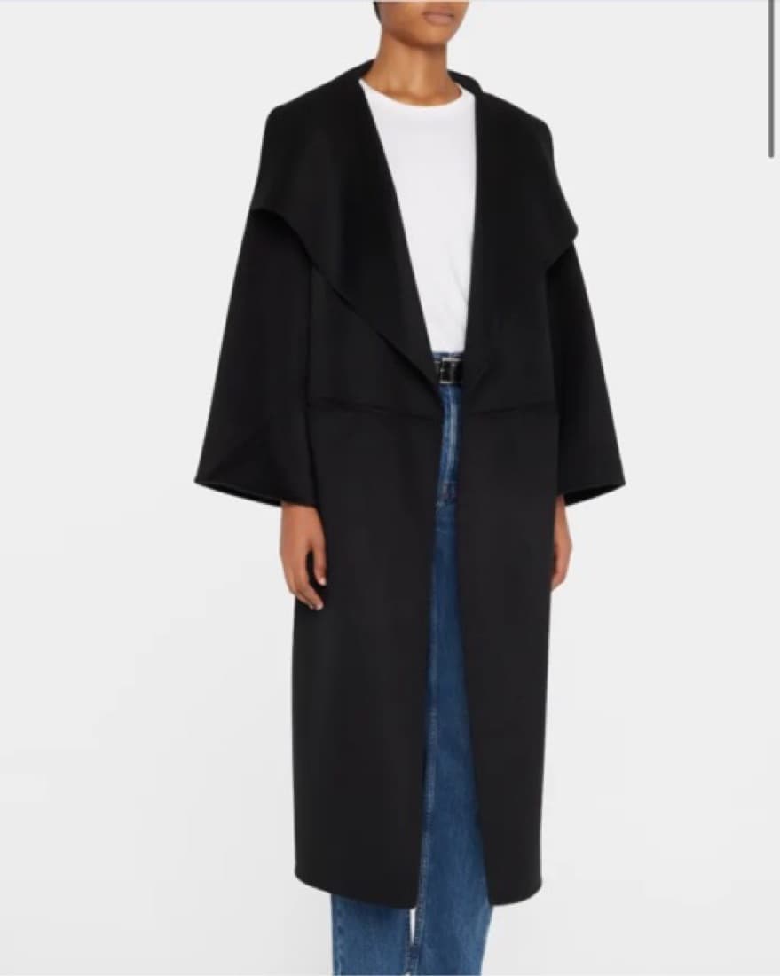 TOTEME Signature Wool-Cashmere Coat - Image 2